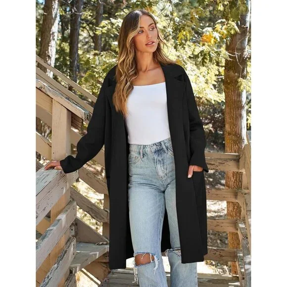 Women's Oversized Cozy Fall Long Cardigan Sweater Jacket for Winter Outfits